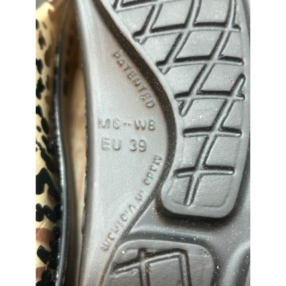OOFOS OOAHH Limited Leopard Print Women's Slide Sandals NWT - Size 8 - Picture 7 of 8